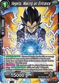 Vegeta, Making an Entrance [BT7-101] | Fandemonia Ltd
