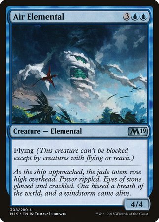 Air Elemental [Core Set 2019] | Fandemonia Ltd