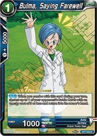 Bulma, Saying Farewell (Assault of the Saiyans) [BT7-033_PR] | Fandemonia Ltd