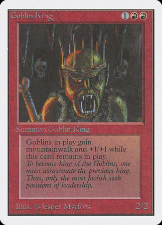 Goblin King [Unlimited Edition] | Fandemonia Ltd