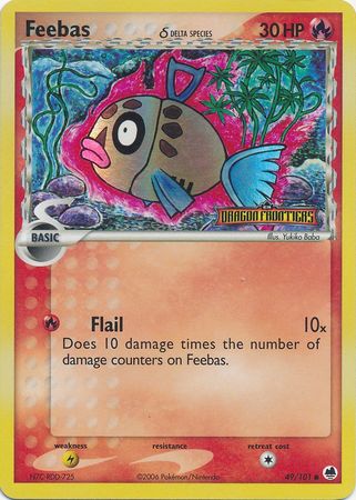 Feebas (49/101) (Delta Species) (Stamped) [EX: Dragon Frontiers] | Fandemonia Ltd