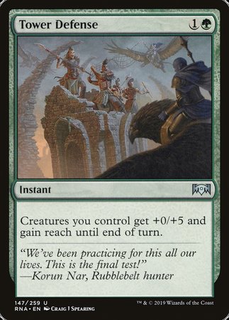 Tower Defense [Ravnica Allegiance] | Fandemonia Ltd