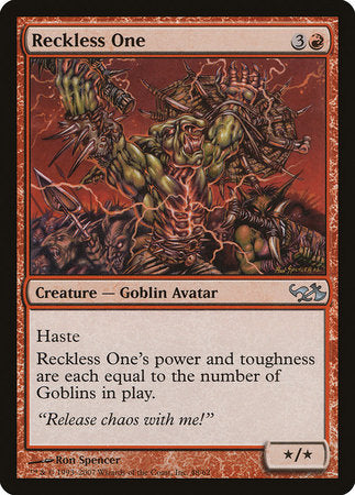 Reckless One [Duel Decks: Elves vs. Goblins] | Fandemonia Ltd