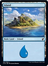 Island (291) [Commander 2019] | Fandemonia Ltd