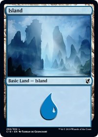 Island (292) [Commander 2019] | Fandemonia Ltd