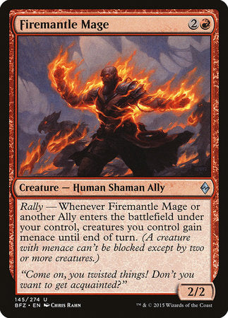 Firemantle Mage [Battle for Zendikar] | Fandemonia Ltd