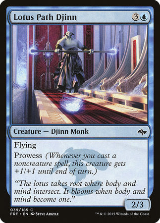Lotus Path Djinn [Fate Reforged] | Fandemonia Ltd
