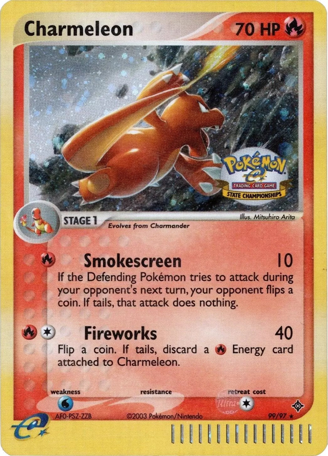 Charmeleon (99/97) (State Championship) [EX: Dragon] | Fandemonia Ltd