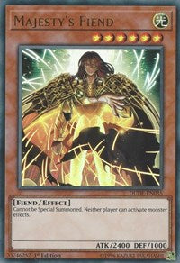 Majesty's Fiend [DUDE-EN035] Ultra Rare | Fandemonia Ltd