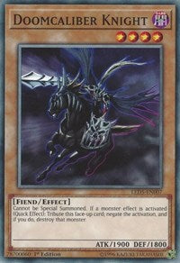 Doomcaliber Knight [LED5-EN007] Common | Fandemonia Ltd