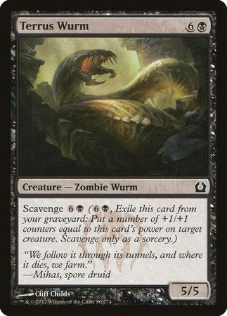 Terrus Wurm [Return to Ravnica] | Fandemonia Ltd