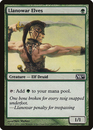 Llanowar Elves [Magic 2010] | Fandemonia Ltd