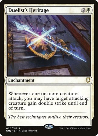 Duelist's Heritage [Commander Anthology Volume II] | Fandemonia Ltd