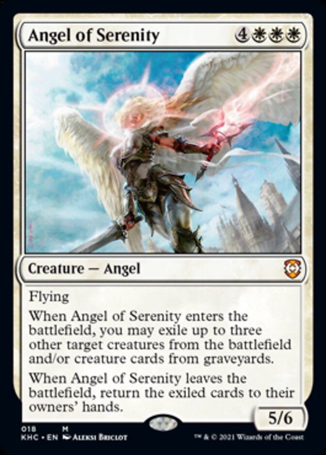 Angel of Serenity [Kaldheim Commander] | Fandemonia Ltd
