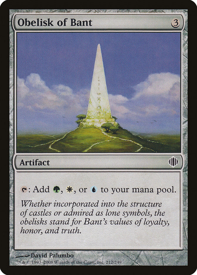 Obelisk of Bant [Shards of Alara] | Fandemonia Ltd
