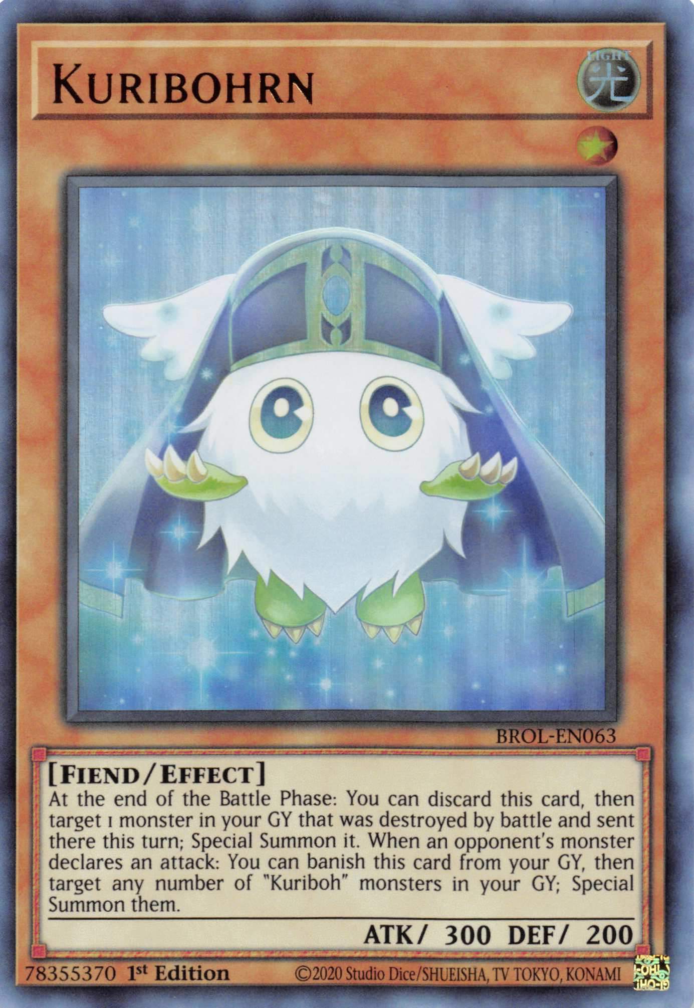Kuribohrn [BROL-EN063] Ultra Rare | Fandemonia Ltd