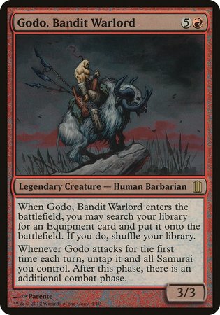 Godo, Bandit Warlord (Commander's Arsenal) [Commander's Arsenal Oversized] | Fandemonia Ltd