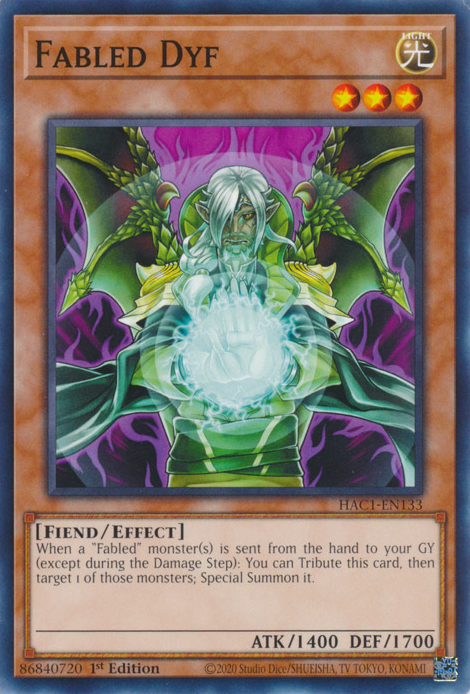 Fabled Dyf [HAC1-EN133] Common | Fandemonia Ltd