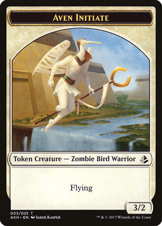 Aven Initiate Token [Amonkhet Tokens] | Fandemonia Ltd