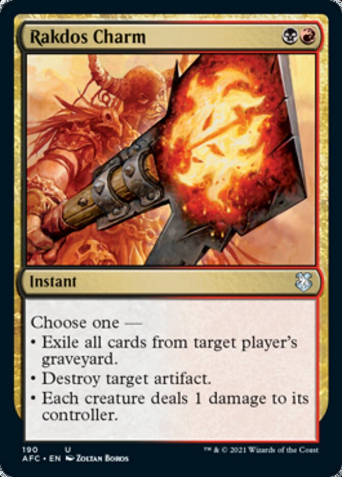 Rakdos Charm [Dungeons & Dragons: Adventures in the Forgotten Realms Commander] | Fandemonia Ltd