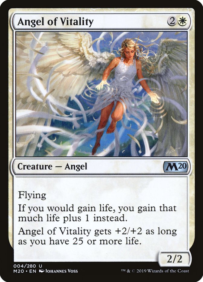 Angel of Vitality [Core Set 2020] | Fandemonia Ltd