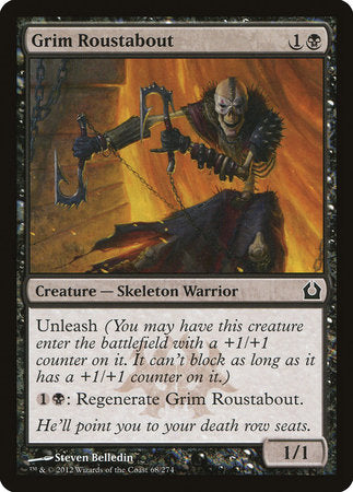 Grim Roustabout [Return to Ravnica] | Fandemonia Ltd