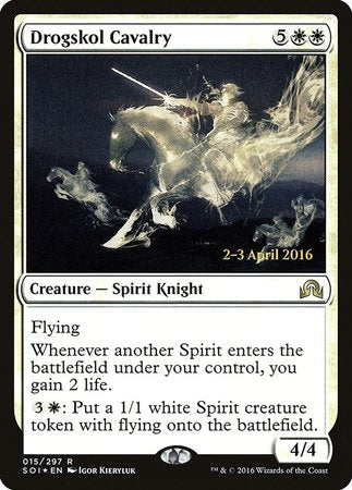 Drogskol Cavalry [Shadows over Innistrad Promos] | Fandemonia Ltd