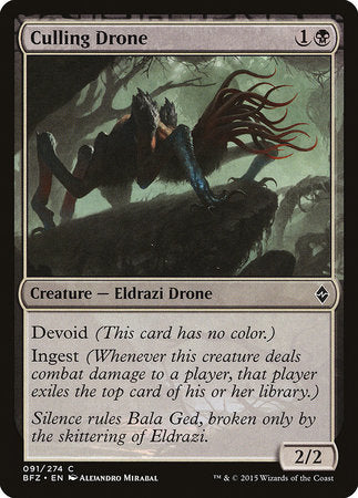 Culling Drone [Battle for Zendikar] | Fandemonia Ltd