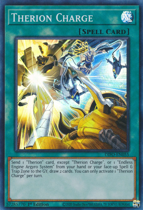 Therion Charge [DIFO-EN055] Super Rare | Fandemonia Ltd