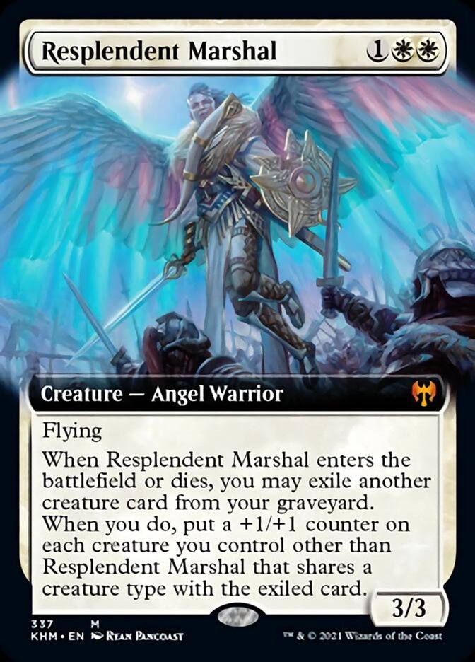 Resplendent Marshal (Extended Art) [Kaldheim] | Fandemonia Ltd