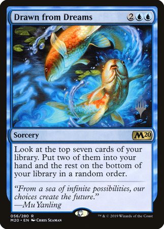 Drawn from Dreams [Core Set 2020 Promos] | Fandemonia Ltd