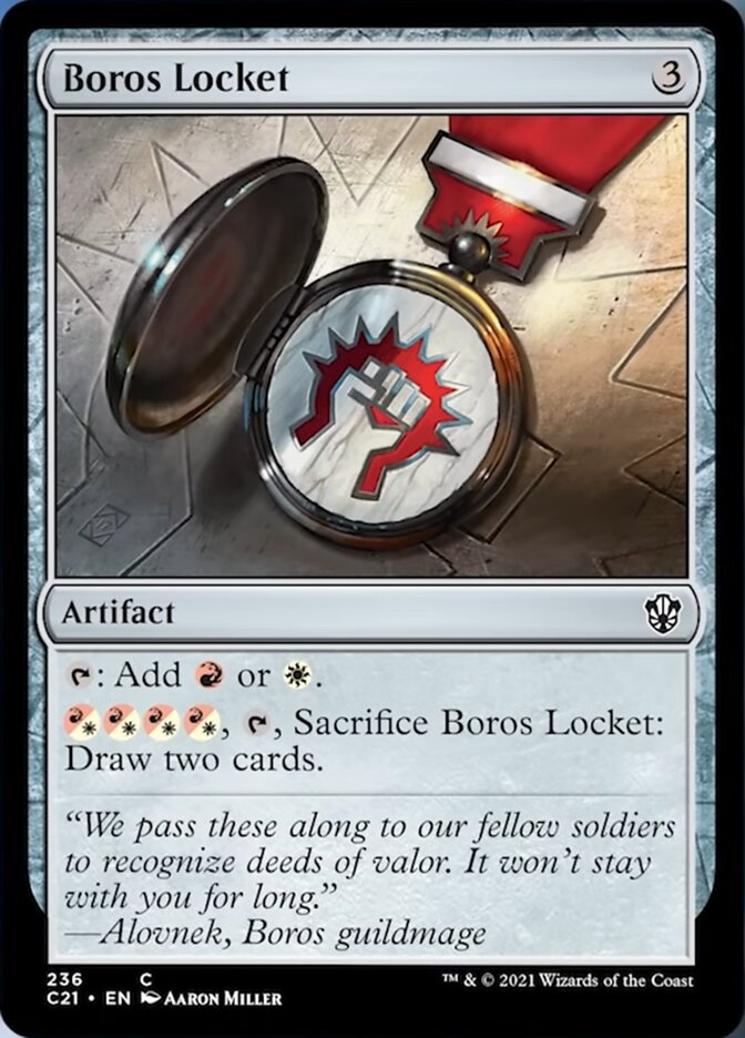 Boros Locket [Commander 2021] | Fandemonia Ltd