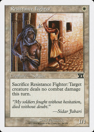 Resistance Fighter [Classic Sixth Edition] | Fandemonia Ltd