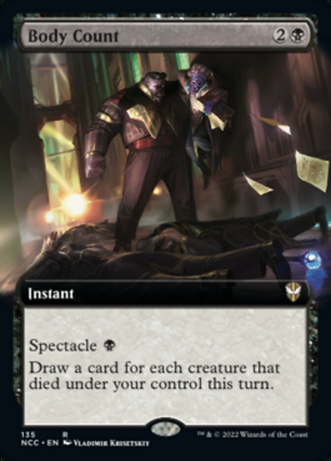 Body Count (Extended Art) [Streets of New Capenna Commander] | Fandemonia Ltd