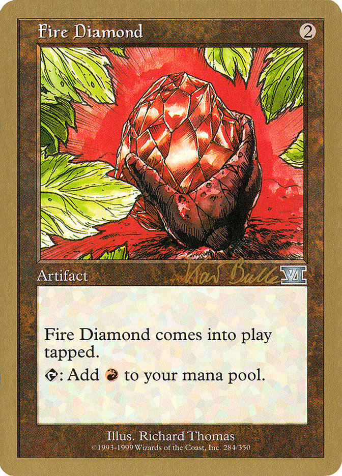 Fire Diamond (Kai Budde) [World Championship Decks 1999] | Fandemonia Ltd