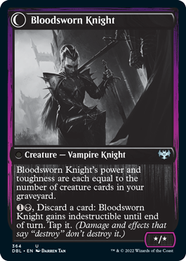 Bloodsworn Squire // Bloodsworn Knight [Innistrad: Double Feature] | Fandemonia Ltd
