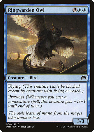 Ringwarden Owl [Magic Origins] | Fandemonia Ltd