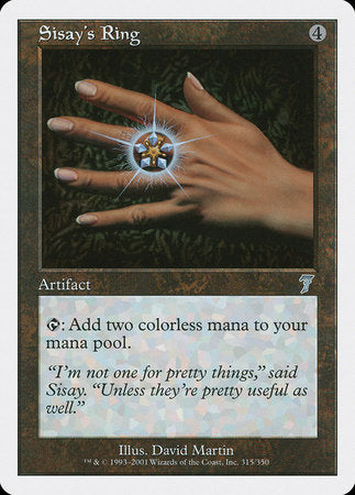 Sisay's Ring [Seventh Edition] | Fandemonia Ltd