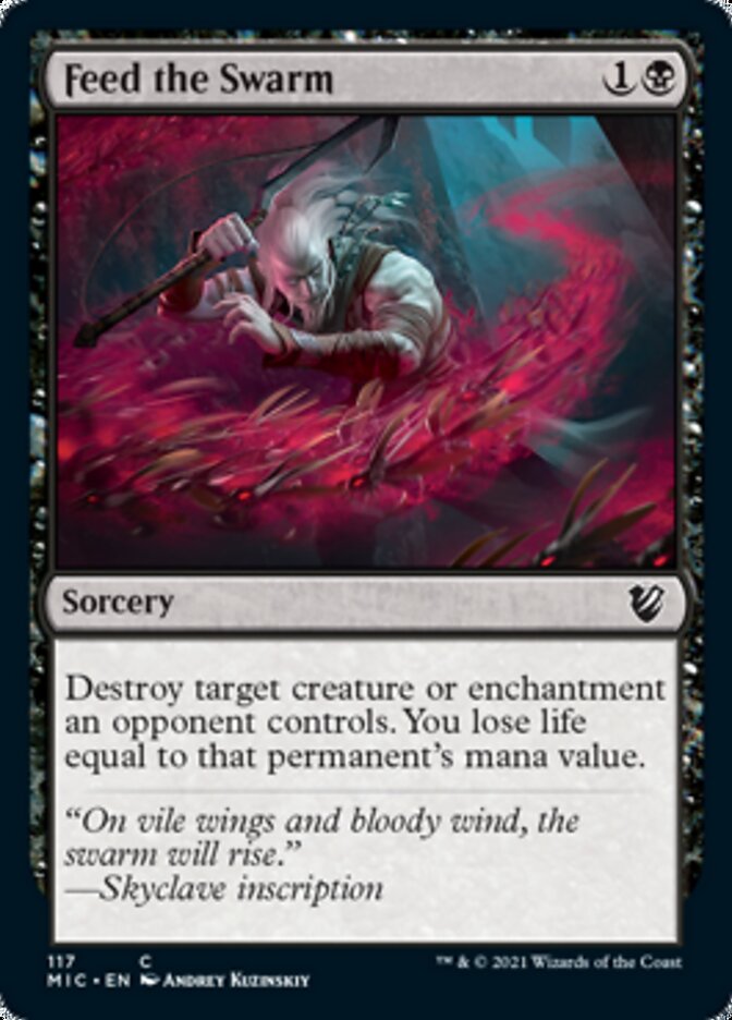 Feed the Swarm [Innistrad: Midnight Hunt Commander] | Fandemonia Ltd