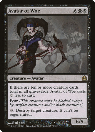 Avatar of Woe [Commander 2011] | Fandemonia Ltd