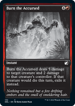 Burn the Accursed [Innistrad: Double Feature] | Fandemonia Ltd