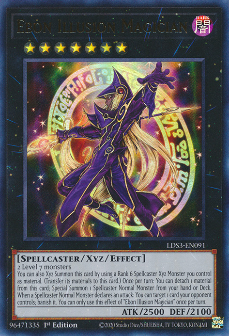 Ebon Illusion Magician [LDS3-EN091] Ultra Rare | Fandemonia Ltd