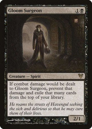 Gloom Surgeon [Avacyn Restored] | Fandemonia Ltd
