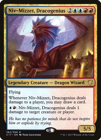 Niv-Mizzet, Dracogenius [Commander 2017] | Fandemonia Ltd