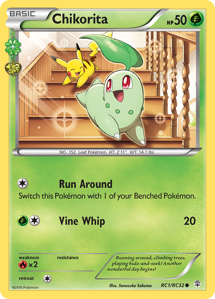 Chikorita (RC1/RC32) [XY: Generations] | Fandemonia Ltd