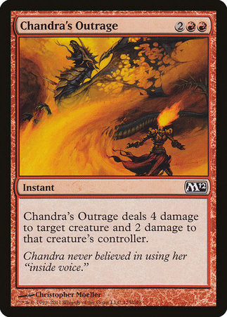 Chandra's Outrage [Magic 2012] | Fandemonia Ltd