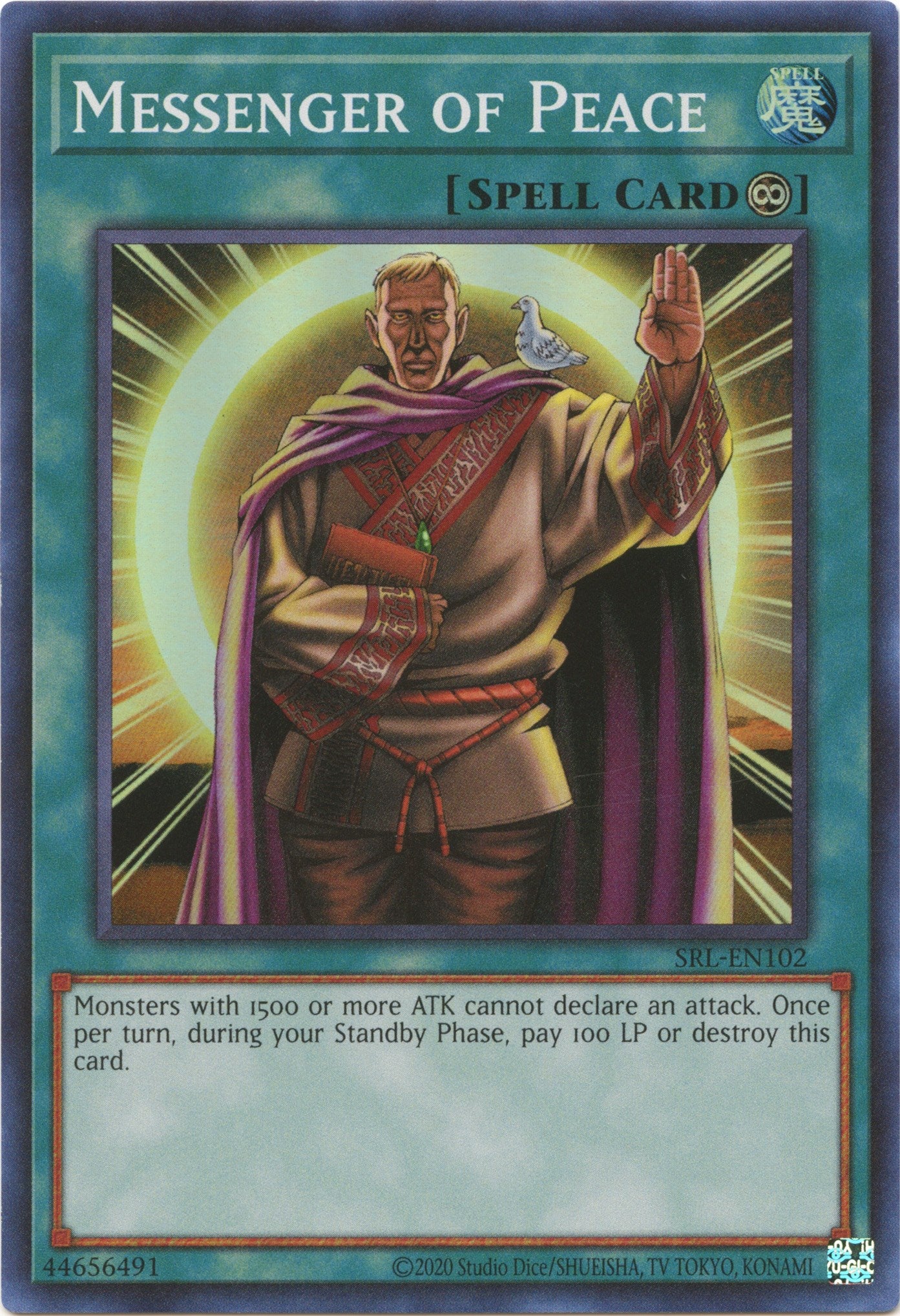 Messenger of Peace (25th Anniversary) [SRL-EN102] Super Rare | Fandemonia Ltd
