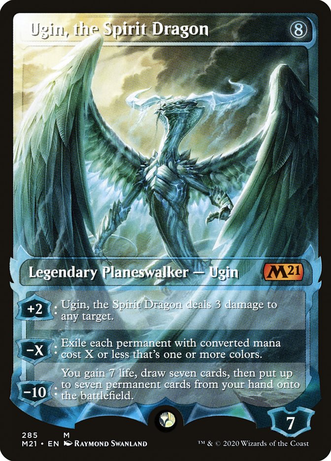 Ugin, the Spirit Dragon (Extended) (285) [Core Set 2021] | Fandemonia Ltd