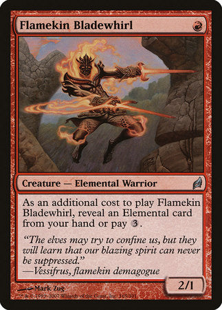 Flamekin Bladewhirl [Lorwyn] | Fandemonia Ltd