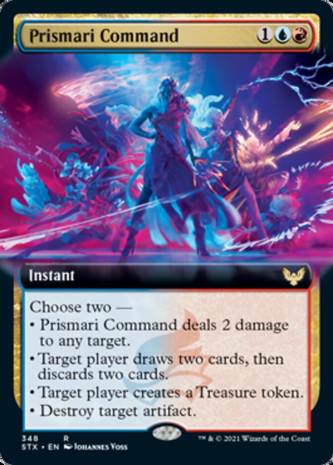 Prismari Command (Extended) [Strixhaven: School of Mages] | Fandemonia Ltd